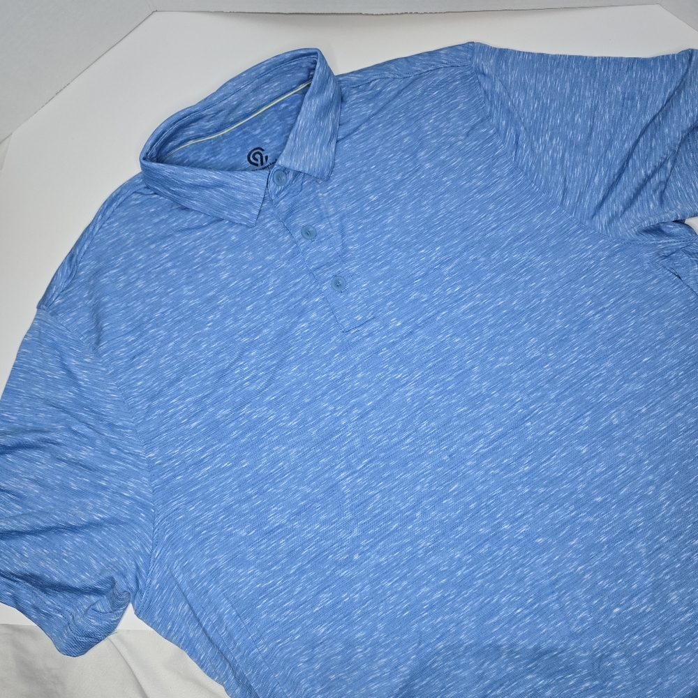 NEW! C9 Champion Active Wear Blue Golf Polo Shirt - Picture 3 of 4